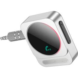 ФМ-модулятор Borofone BC52 True way car AUX BT receiver Silver