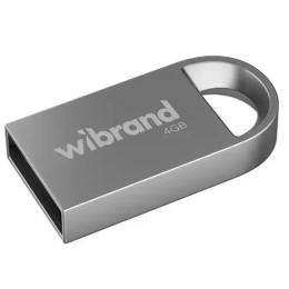 Флеш память Wibrand USB 2.0 Lynx 4GB Silver (WI2.0/LY4M2S)