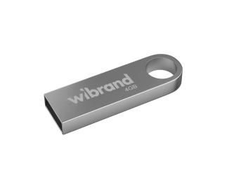 Флеш память Wibrand USB 2.0 Puma 4GB Silver (WI2.0/PU4U1S)