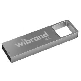 Флеш память Wibrand USB 2.0 Shark 4GB Silver (WI2.0/SH4U4S)