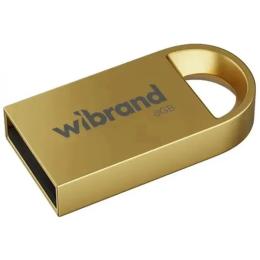 Флеш память Wibrand USB 2.0 Lynx 8GB Gold (WI2.0/LY8M2G)