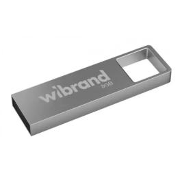 Флеш память Wibrand USB 2.0 Shark 8GB Silver (WI2.0/SH8U4S)