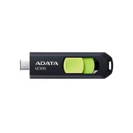 Флеш память ADATA UC300 Black Green 256GB (ACHO-UC300-256G-RBK/GN)