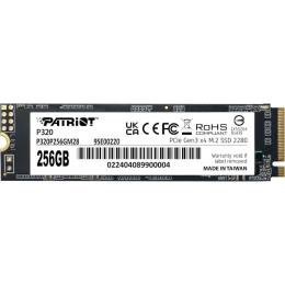 Внутрішній SSD диск Patriot 256GB P320 M.2 2280 PCIe 3.0 x4 NVMe TLC (P320P256GM28)