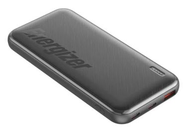 Зовнішній портативний акумулятор Energizer UE10055PQ 10000 mAh Black PD20W + QC22.5W