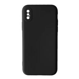 Чохол-накладка Infinity Silicone Case Camera (no logo) iPhone X/XS Black