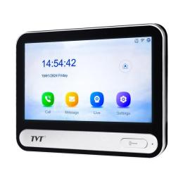 Відеодомофон TVT Digital WiFi 7 TD-E2137-PE/TP/WF Black