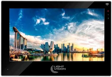 Відеодомофон Light Vision 10 WiFi Tuya SINGAPORE FHD Black