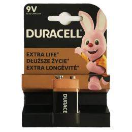 Батарейка Duracell 6F22 (1604) 9V (1/10) (АРТ3286)