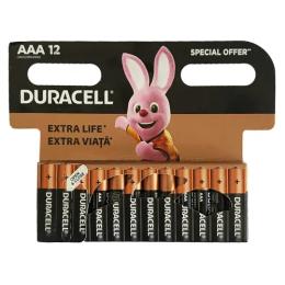 Батарейка Duracell AAA (LR3) Alkaline BLI 12
