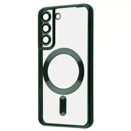 Чохол-накладка WAVE Metal Color Case with Magnetic Ring Samsung Galaxy S21 FE (G990B) Dark Green
