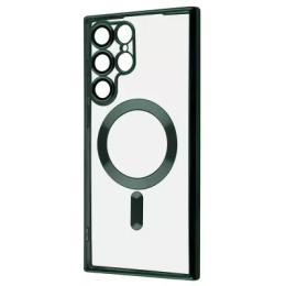 Чохол-накладка WAVE Metal Color Case with Magnetic Ring Samsung Galaxy S22 Ultra Dark Green
