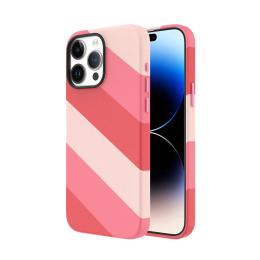 Чохол-накладка Vokamo Colour для iPhone 15 Pro з магнітом MagSafe Pink (NVK010811)