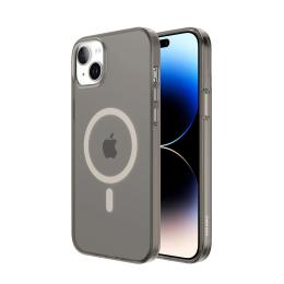 Чохол-накладка Vokamo Glacier для iPhone 15 з магнітом MagSafe Matte Black (NVK010796)