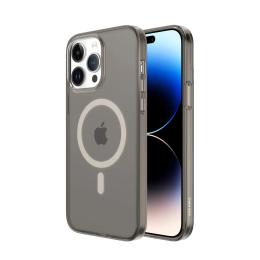 Чохол-накладка Vokamo Glacier для iPhone 15 Pro з магнітом MagSafe Matte Black (NVK010798)