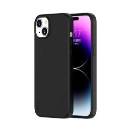 Чохол-накладка Vokamo Liquid для iPhone 15 Plus з магнітом MagSafe Black (NVK010827)