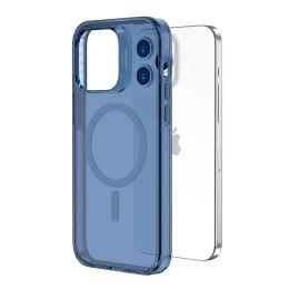 Чохол-накладка Vokamo Smult для iPhone 15 Plus з магнітом MagSafe Blue (NVK010859)