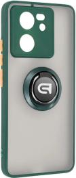 Чохол-накладка ArmorStandart Frosted Matte Ring для Xiaomi 13T/13T Pro Dark Green (ARM72718)