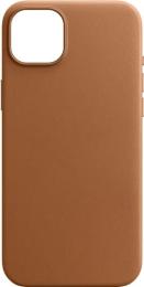 Чохол-накладка ArmorStandart FAKE Leather Case для Apple iPhone 15 Plus Light Coffee (ARM76294)