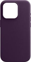 Чохол-накладка ArmorStandart FAKE Leather Case для Apple iPhone 15 Pro Deep Purple