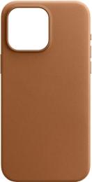Чохол-накладка ArmorStandart FAKE Leather Case для Apple iPhone 15 Pro Max Light Coffee (ARM76306)