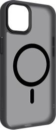 Чохол-накладка ArmorStandart Uniq Magsafe для Apple iPhone 15 Plus Black (ARM75268)