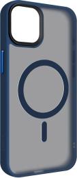 Чохол-накладка ArmorStandart Uniq Magsafe для Apple iPhone 15 Plus Dark Blue (ARM75301)