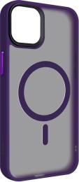 Чохол-накладка ArmorStandart Uniq Magsafe для Apple iPhone 15 Plus Purple (ARM75312)
