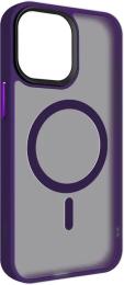 Чохол-накладка ArmorStandart Uniq Magsafe для Apple iPhone 15 Pro Max Purple (ARM75310)