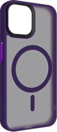 Чохол-накладка ArmorStandart Uniq Magsafe для Apple iPhone 15 Purple (ARM75309)