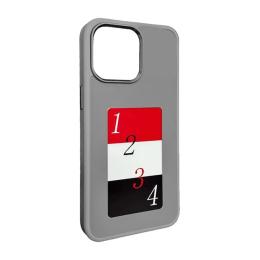 Чохол-накладка ArmorStandart Ink Screen для Apple iPhone 15 Pro Max Gray (ARM74565)