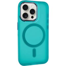 Чохол-накладка EpiK TPU + PC Lily with MagSafe для Apple iPhone 15 Pro Green
