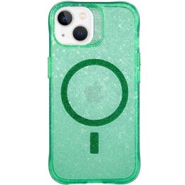 Чохол-накладка EpiK TPU Radiance with MagSafe для Apple iPhone 15 (6.1) Green
