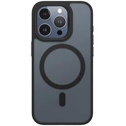 Чохол-накладка Blueo Skin Friendly Frosted with MagSafe для Apple iPhone 15 Pro Black