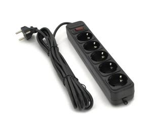 Мережевий фільтр FrimeCom SPG5-G-6B Black