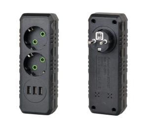 Мережевий розгалужувач Voltronic F102 Black