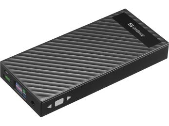 Зовнішній портативний акумулятор Sandberg 420-88 Black 30000mAh 200W PD+DC