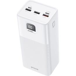 Зовнішній портативний акумулятор Proove Giant 100W 40000mAh White