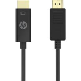 Відео-кабель HP DisplayPort (тато)  -  HDMI (тато), 1m Black (DHC-DP04-01M)