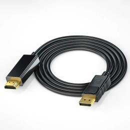 Відео-кабель Infinity S1062 DisplayPort (тато)  -  HDMI (тато), 1.8m Black
