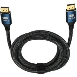 Відео-кабель Infinity S1059 DisplayPort (тато)  -  DisplayPort (тато), 1m Black