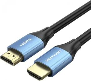 Відео-кабель Vention ALHSH HDMI (тато) - HDMI (тато), 2m Blue Aluminum Alloy