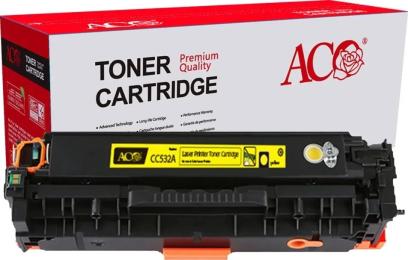 Тонер-картридж для принтера ACO ACO-CC532A Yellow
