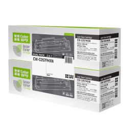 Тонер-картридж для принтера ColorWay для Canon 057H Bk DUAL PACK Black (CW-C057FMXN)