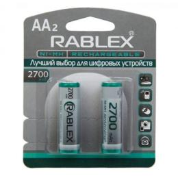 Акумулятор Rablex NiMh AA (HR06) 1.2V 2700mAh 2шт