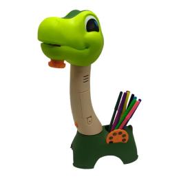 Набір для малювання Bambi SE-123 Green 18 предметів, динозавр, слайди, маркери