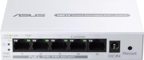 Світч Asus ExpertWiFi EBP15 5xGE (4xPoE)