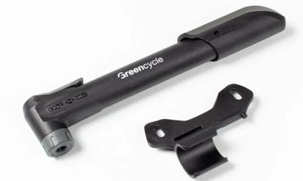 Мінінасос Green Cycle GPM-001 пластиковий, presta+schreder, чорний