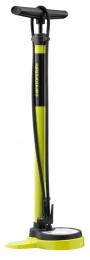 Насос для підлоги Cannondale ESSENTIAL, з манометром 140psi, presta+schrader, чорно-жовтий (PUM-18-06)