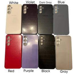 Чохол-накладка Infinity Matte Logo Case для Samsung A35 Purple